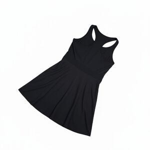 32 Degrees Black Racerback Fit & Flare Mini Dress